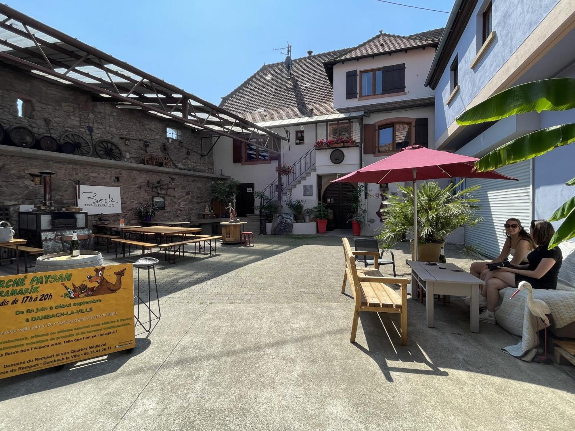 Hotel Le Refuge Du Rempart Dambach Esterno foto
