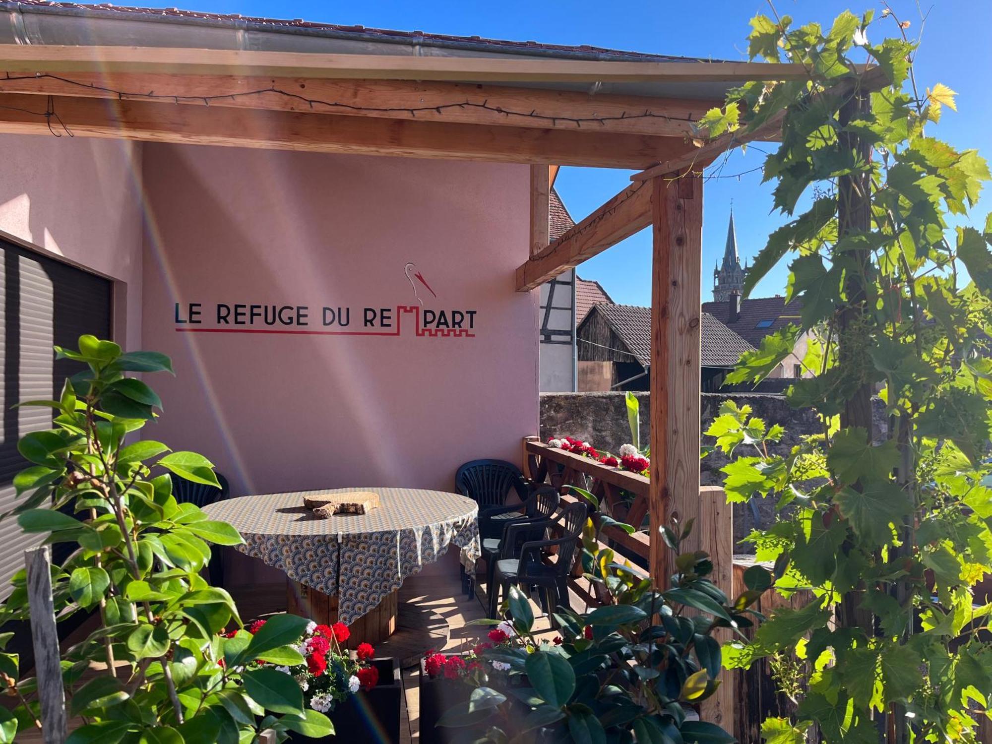 Hotel Le Refuge Du Rempart Dambach Camera foto